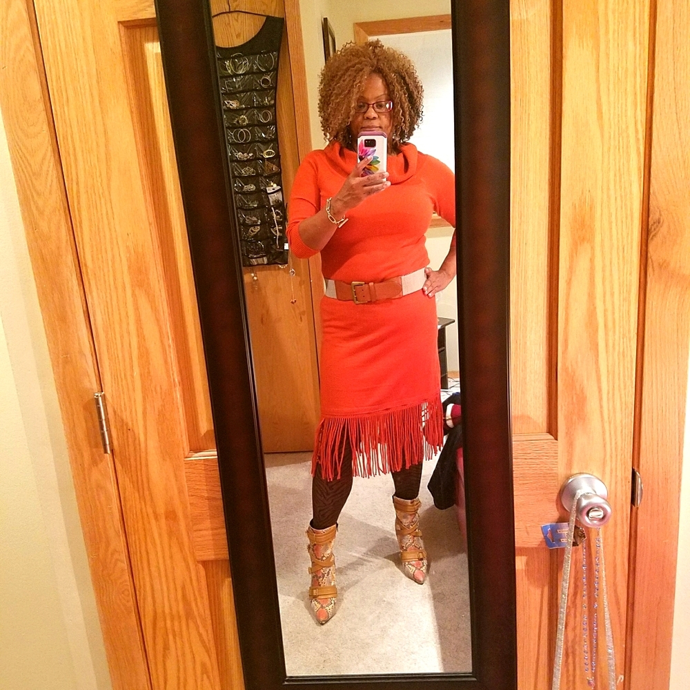 Sweater dress